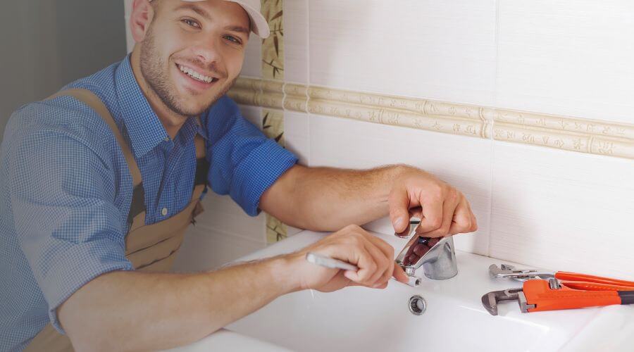 Faucet cartridge replacement in Crooks, SD